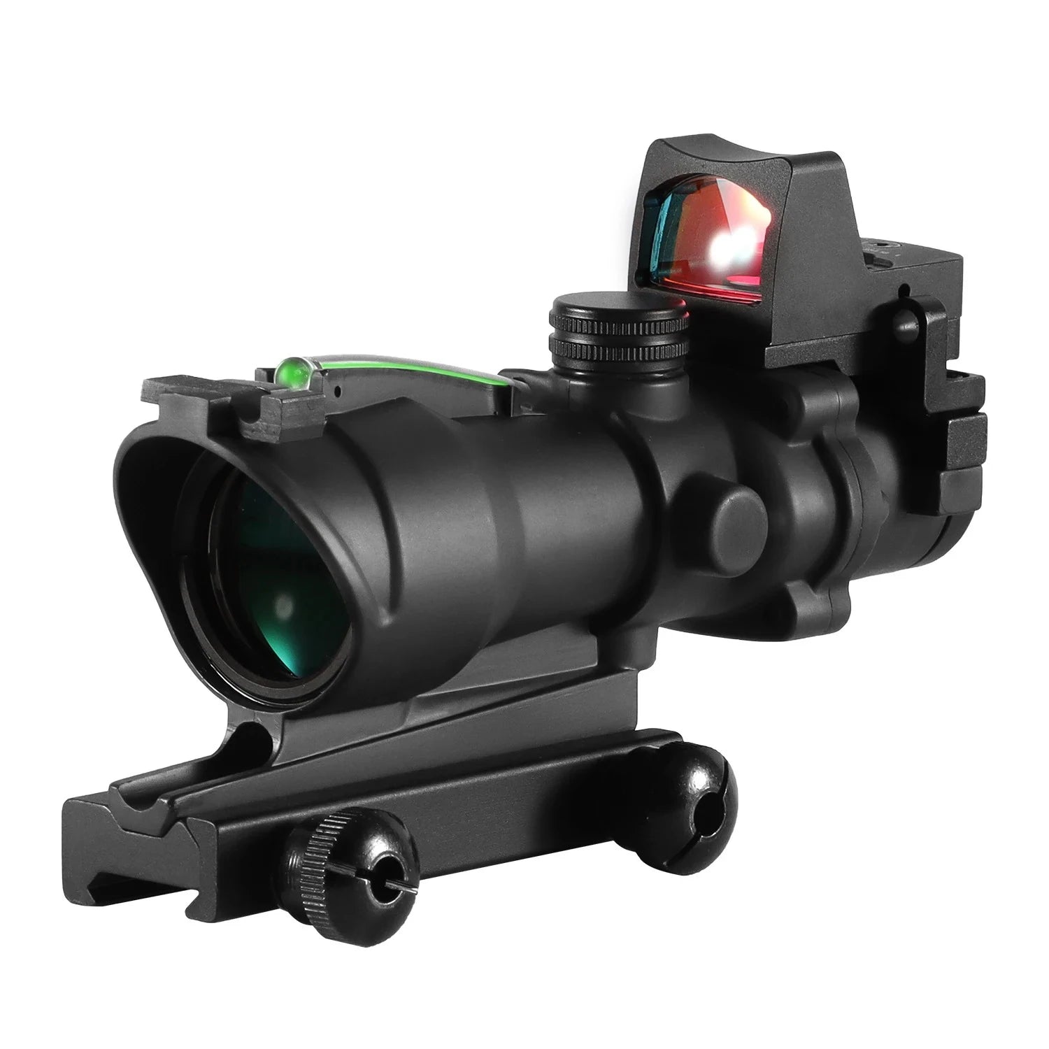 Adjustable 4x32 Red Dot 1x4x Red Dot Tactical Scope