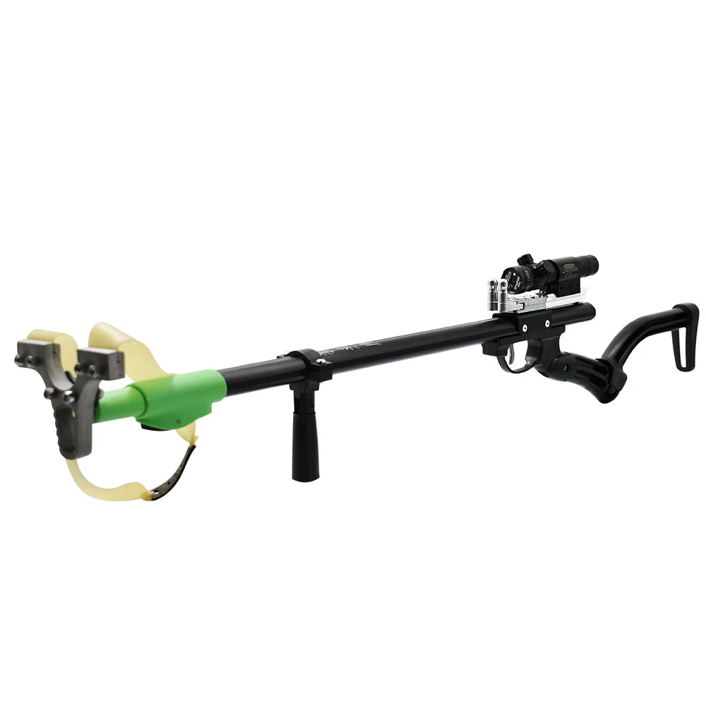 Outdoor Hunting Telescopic Slingshot Laser Sight