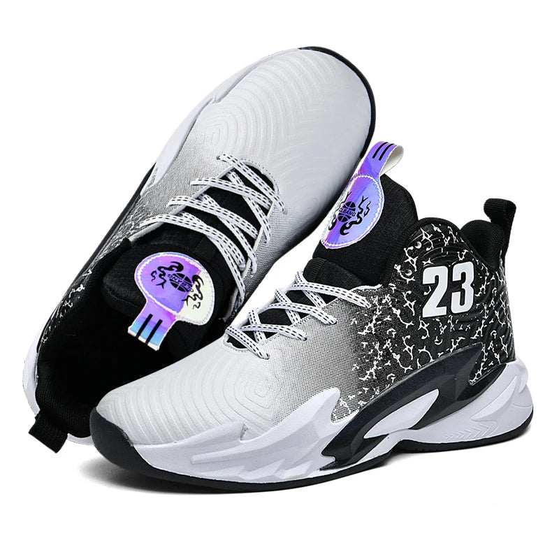 Mens Basketball Shoes Non Slip Sneakers