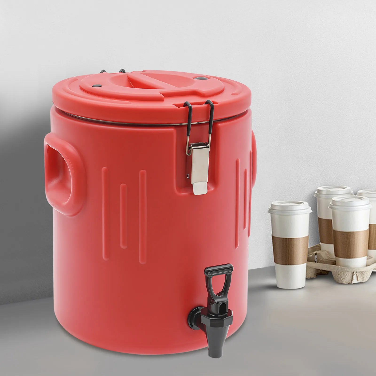 Insulated Beverage Dispenser Party Drink Cooler with Spigot