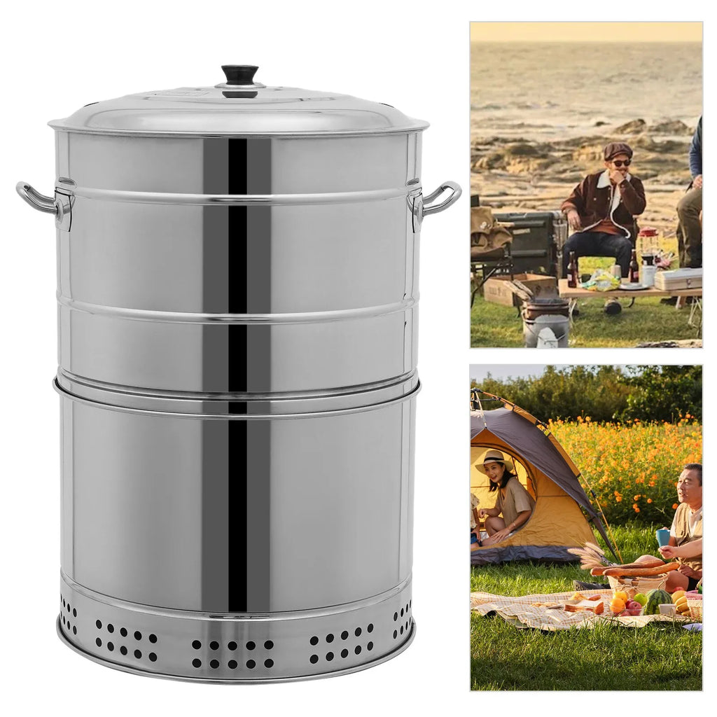 Stainless Steel Barbecue Grill Charcoal