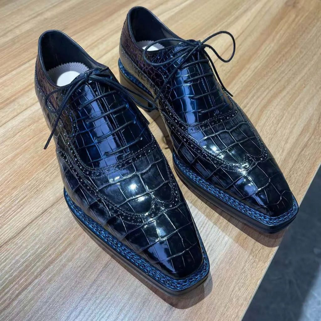 Formal Shoes Crocodile Shoes