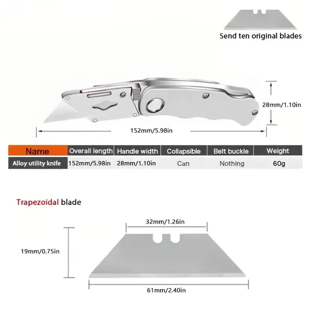 Folding Household Office Stationery Wallpaper Knife