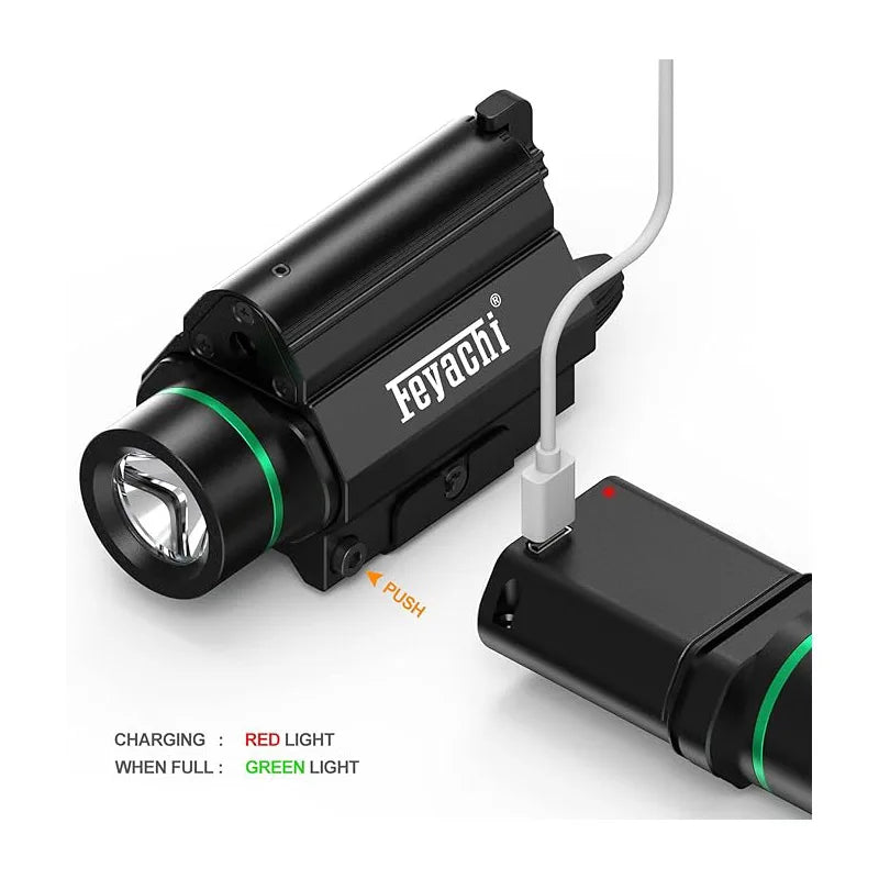 Green/Red Laser Light with Rail Mount