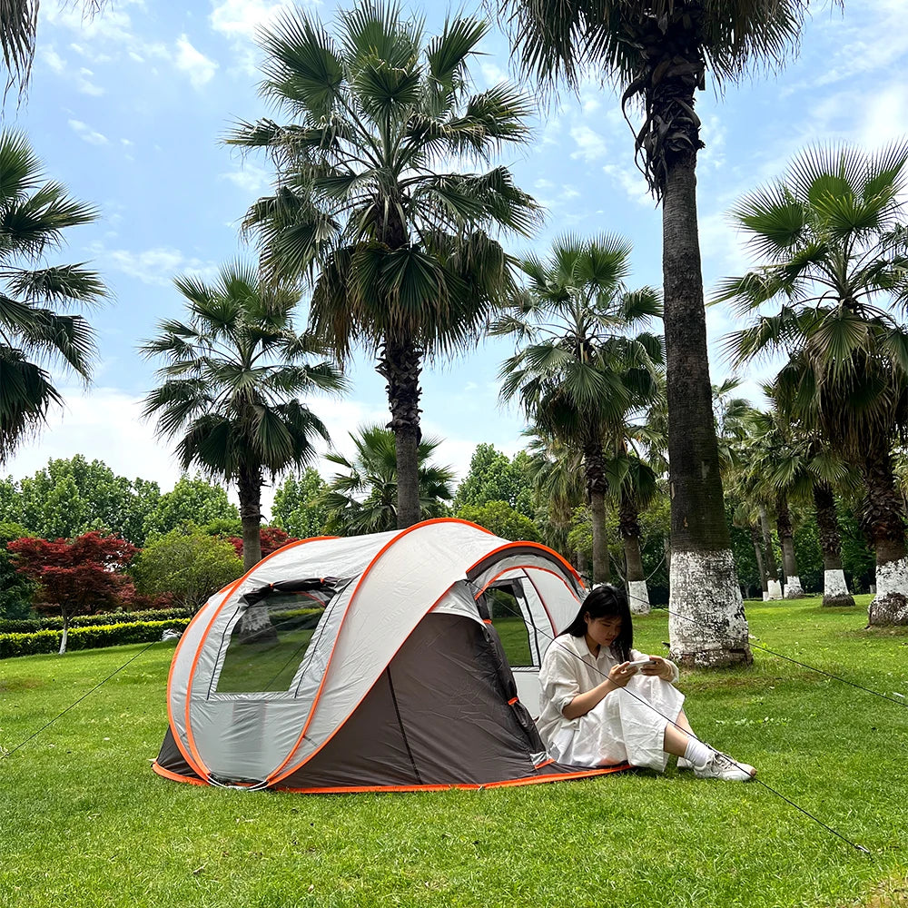 Quick Opening Hand Throw Tent