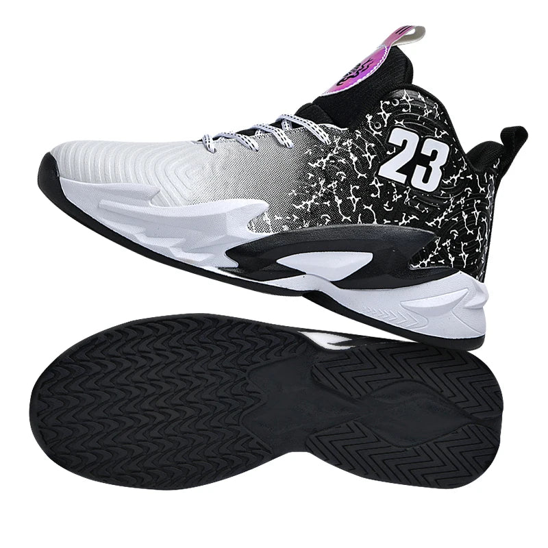 Mens Basketball Shoes Non Slip Sneakers