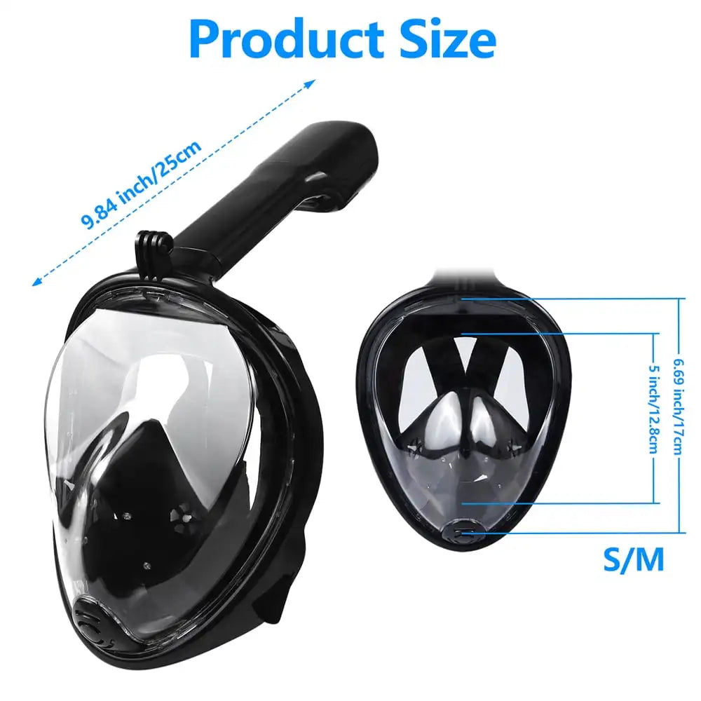 Full Face Snorkel Mask Adults Teen