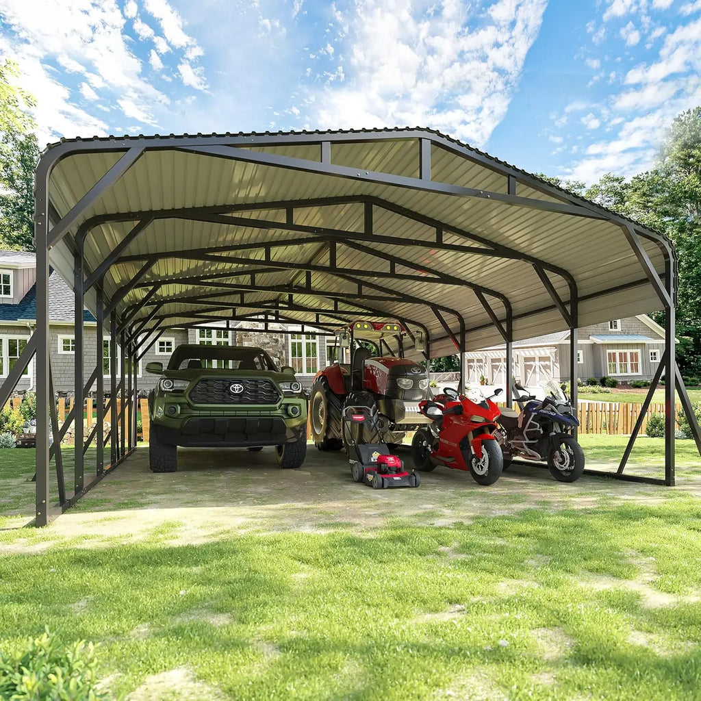 20x30 Carport Steel Frame