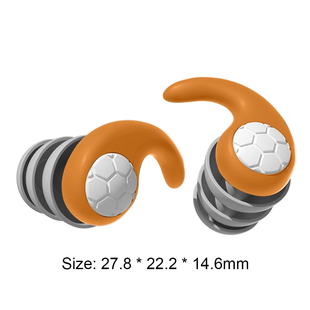Silicone Earplugs Waterproof Swimming Ear Plugs Noise Reduction
