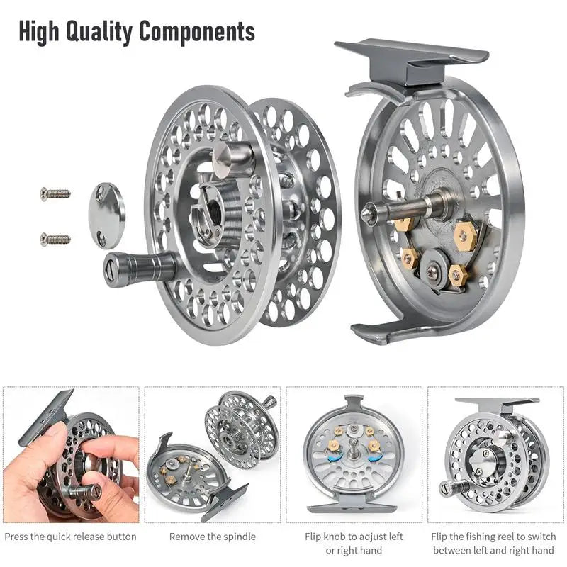 Fly Fishing Reel Aluminum Alloy