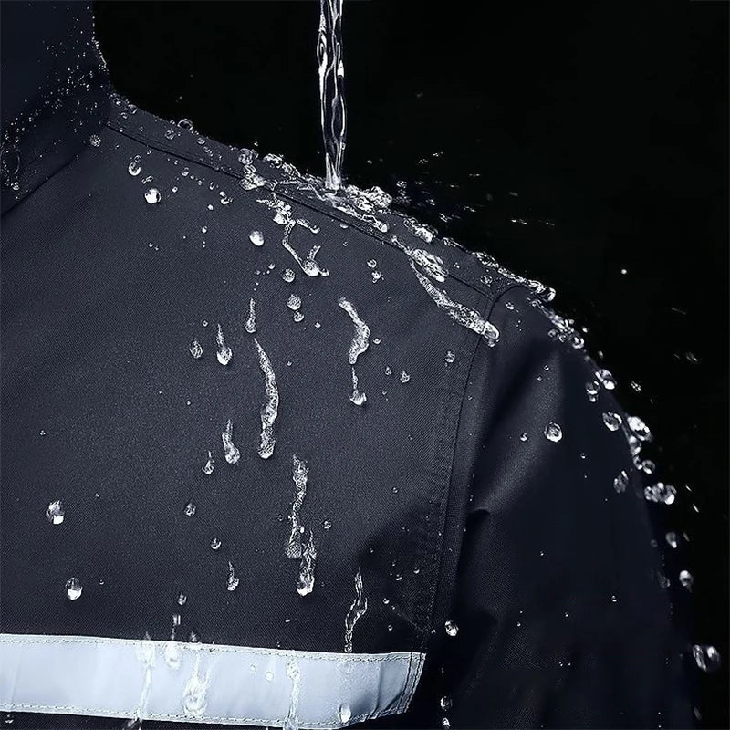 Hooded Coat Pant Rain Suit Waterproof