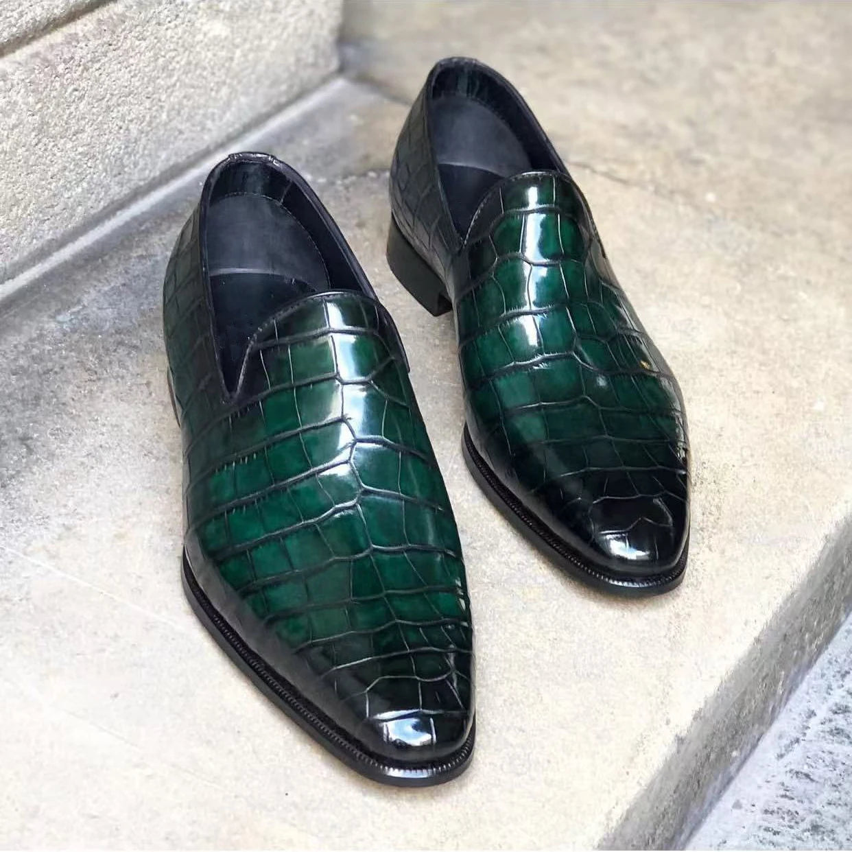 Male Crocodile Shoes