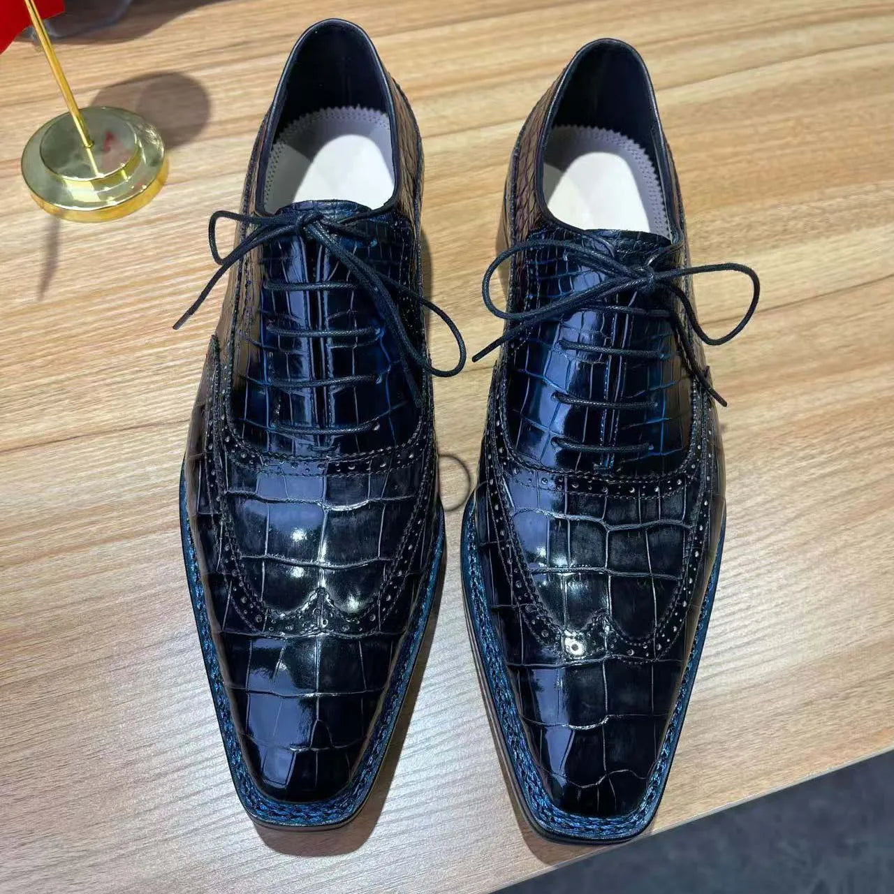 Formal Shoes Crocodile Shoes