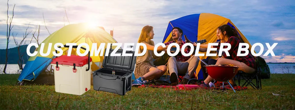 35QT Roto Molded Outdoor Ice Chest Cooler Box