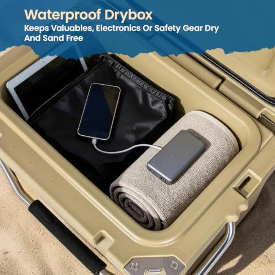Portable Ice Retention Chest Rotomolded Cooler