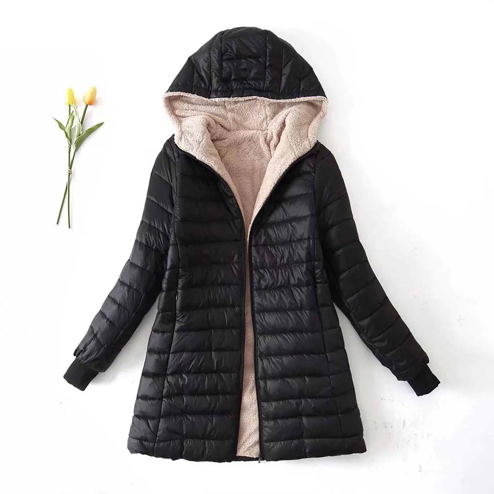 Women Warm Plush Coats Winter