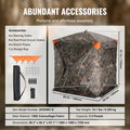 Hunting Blind 270° See Through Ground Blind