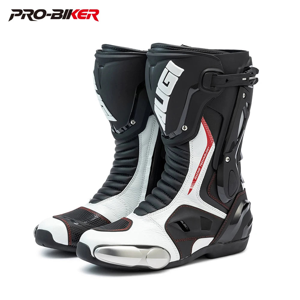 Motorcycle Boots Waterproof Impact Resistant
