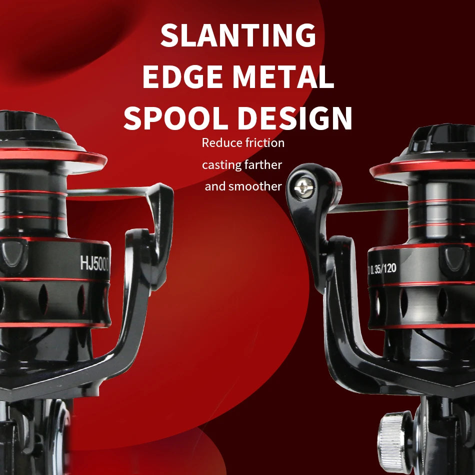 Fishing Reel Spinning Metal Cup 10KG