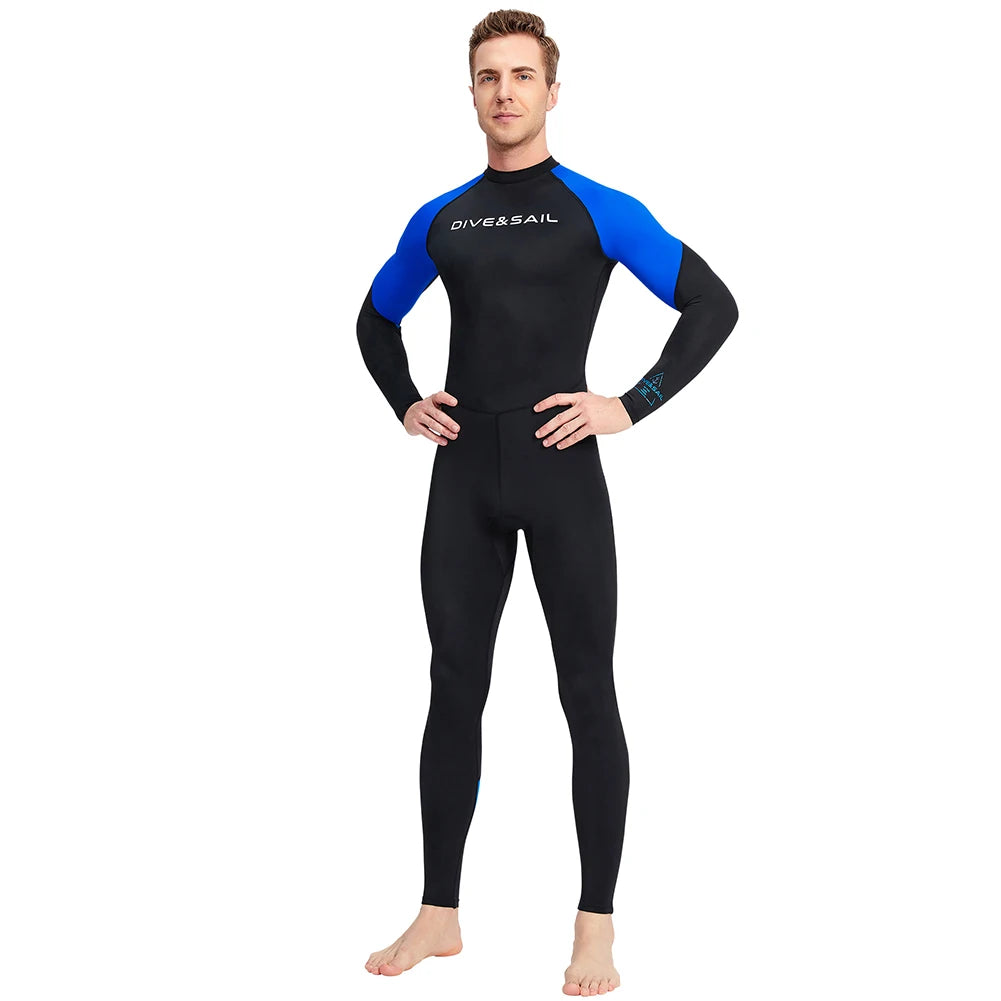 Wetsuit Men Scuba Diving Thermal Full Suit