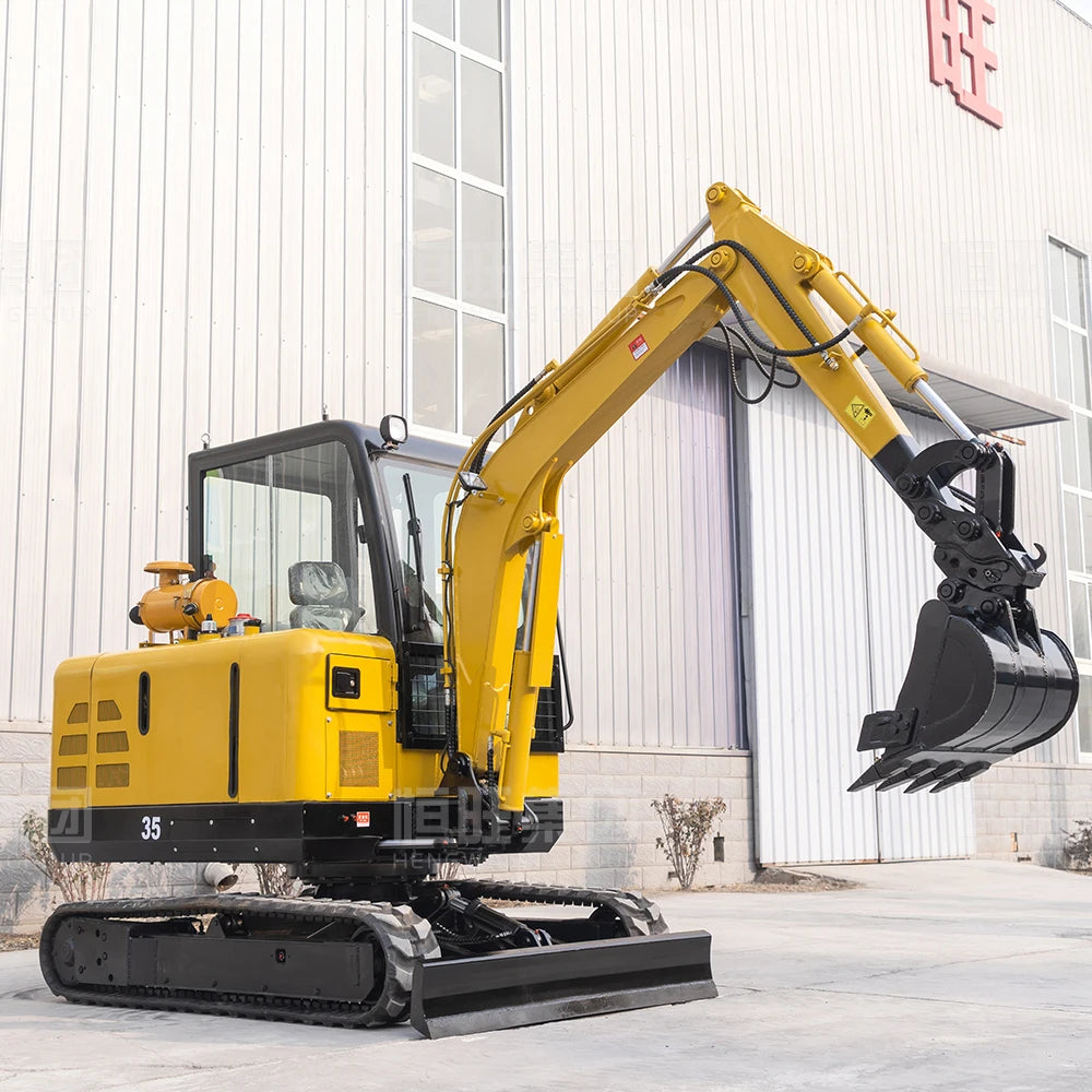 3.5 ton Diesel Engine Mini Crawler Excavator