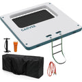 10x10FT Inflatable Floating Dock Mesh Swim