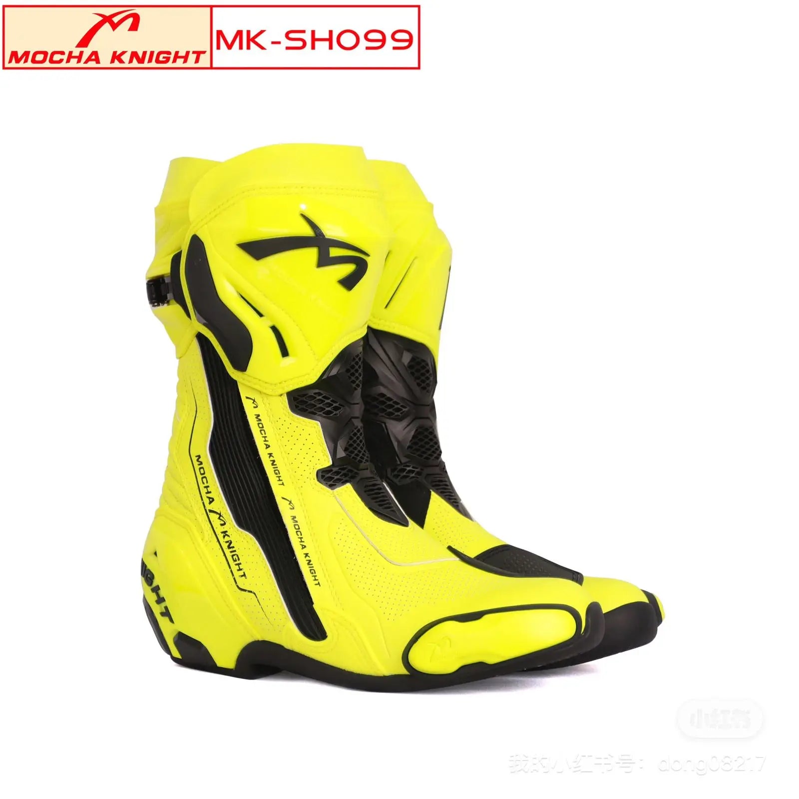 Double-Layer Waterproof Motorcycle Track Riding Boots CE