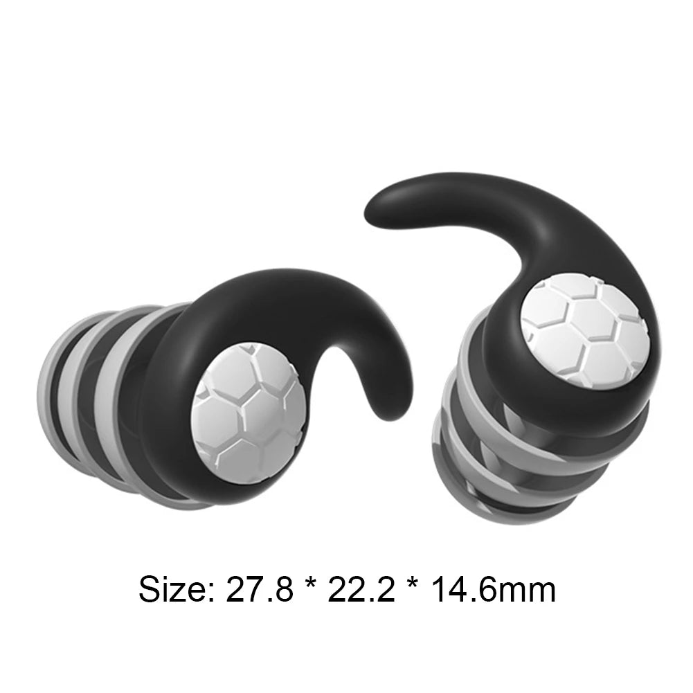 Silicone Earplugs Waterproof Swimming Ear Plugs Noise Reduction