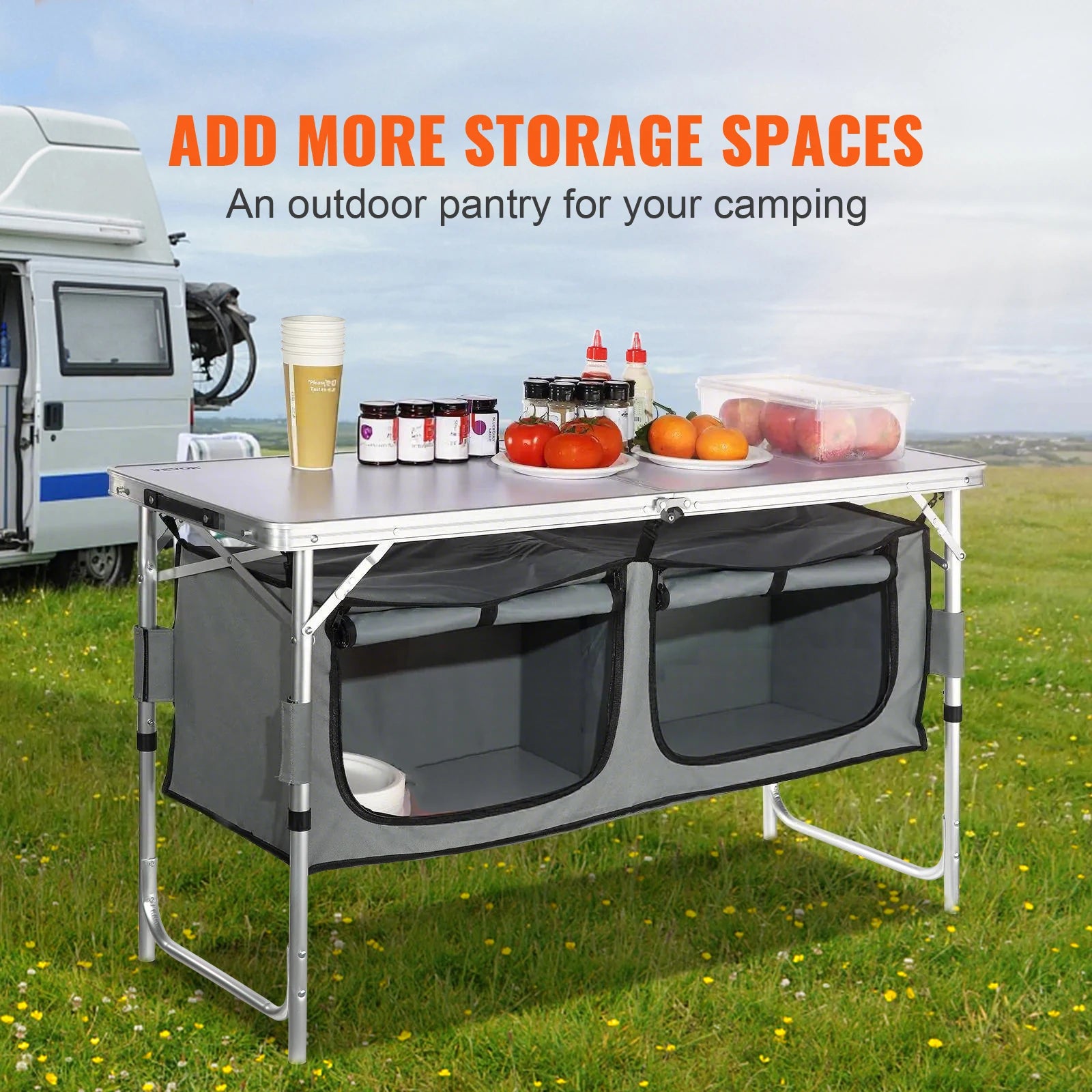 Camping Kitchen Table Folding