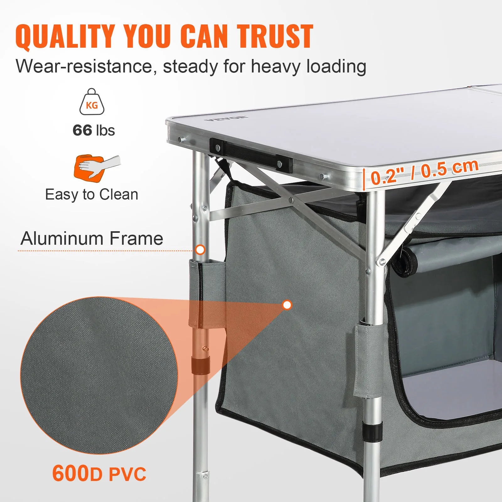 Camping Kitchen Table Folding