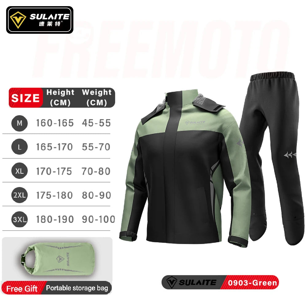 Rain Suit Motorcycle Gear Waterproof