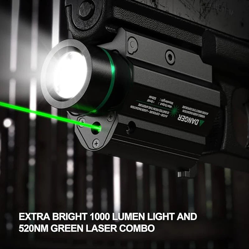Green/Red Laser Light with Rail Mount