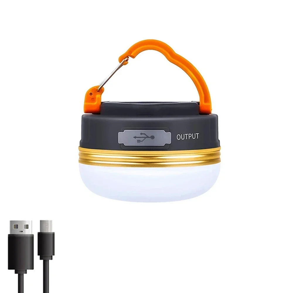 500W Lantern Rechargeable Lamp Flashlight