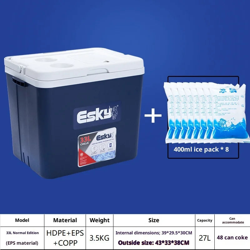 Outdoor Cooler Car Cooler Ice Bucket