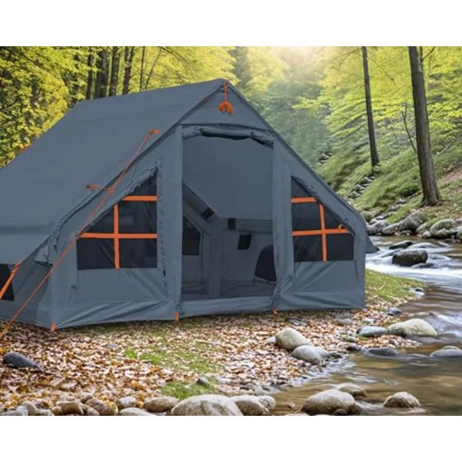 Inflatable Camping Tent with Awning