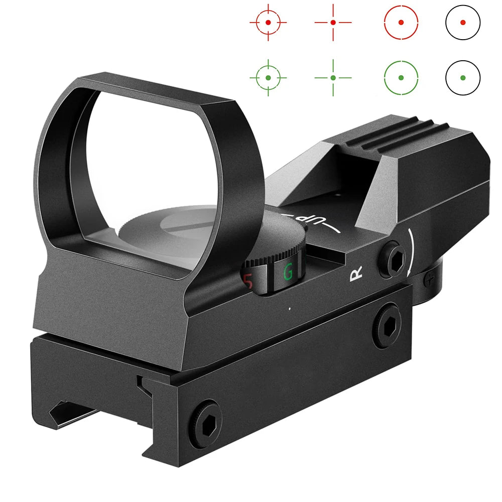 Tactical Red Green Dot Sight Scope Riflescope