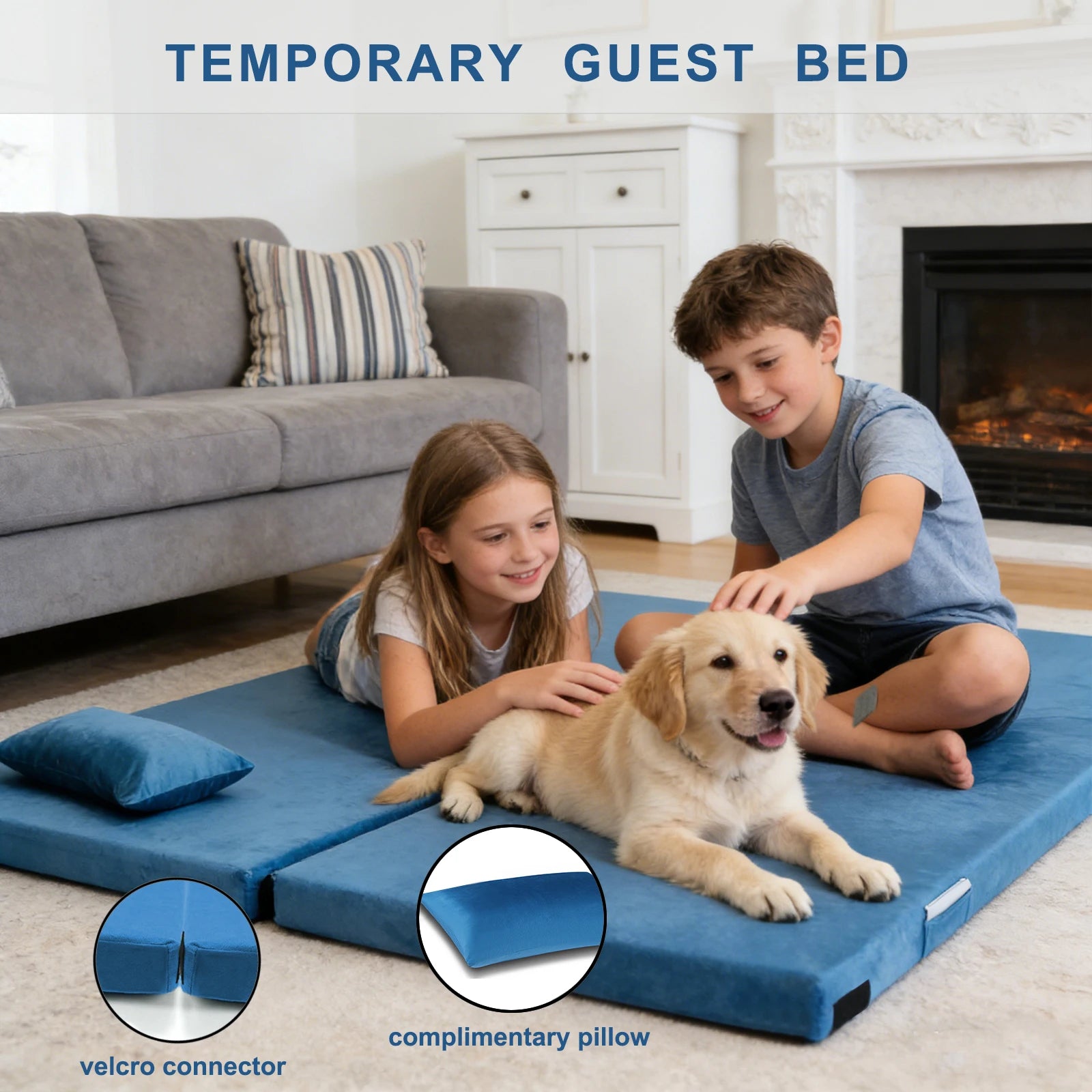 3 Inch Memory Foam Camping Mattress