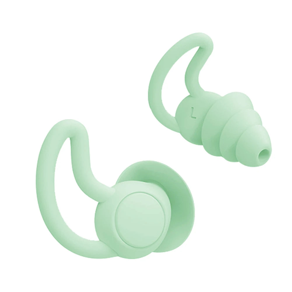 Silicone Earplugs Waterproof Swimming Ear Plugs Noise Reduction
