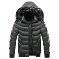 Men Winter Warm Hooded Jacket