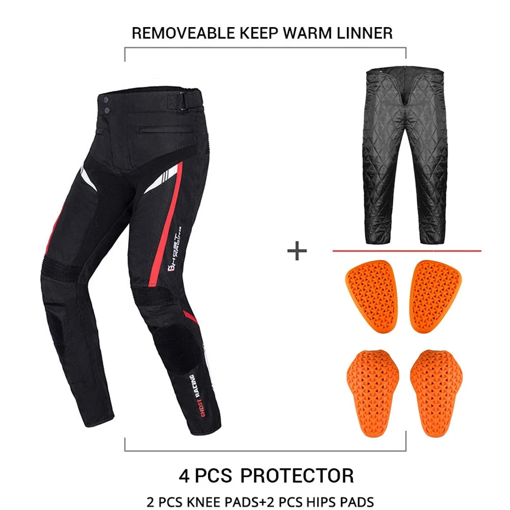 Waterproof Motorcycle Jacket Pant Suit Protective Gear