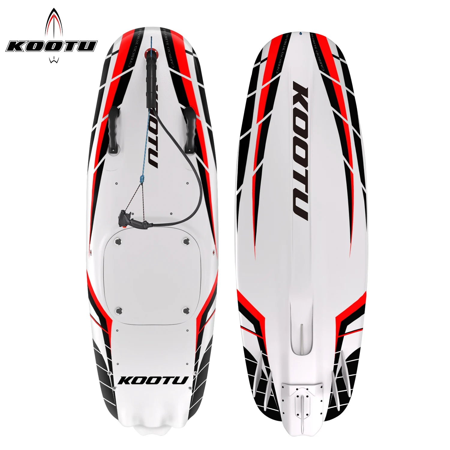 Surfboard Carbon Fiber Gas-Powered 109cc Engine