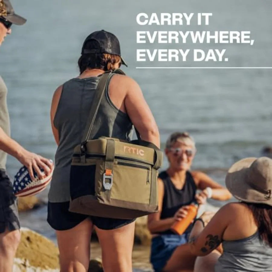 Soft Sided Portable Insulated Cooler
