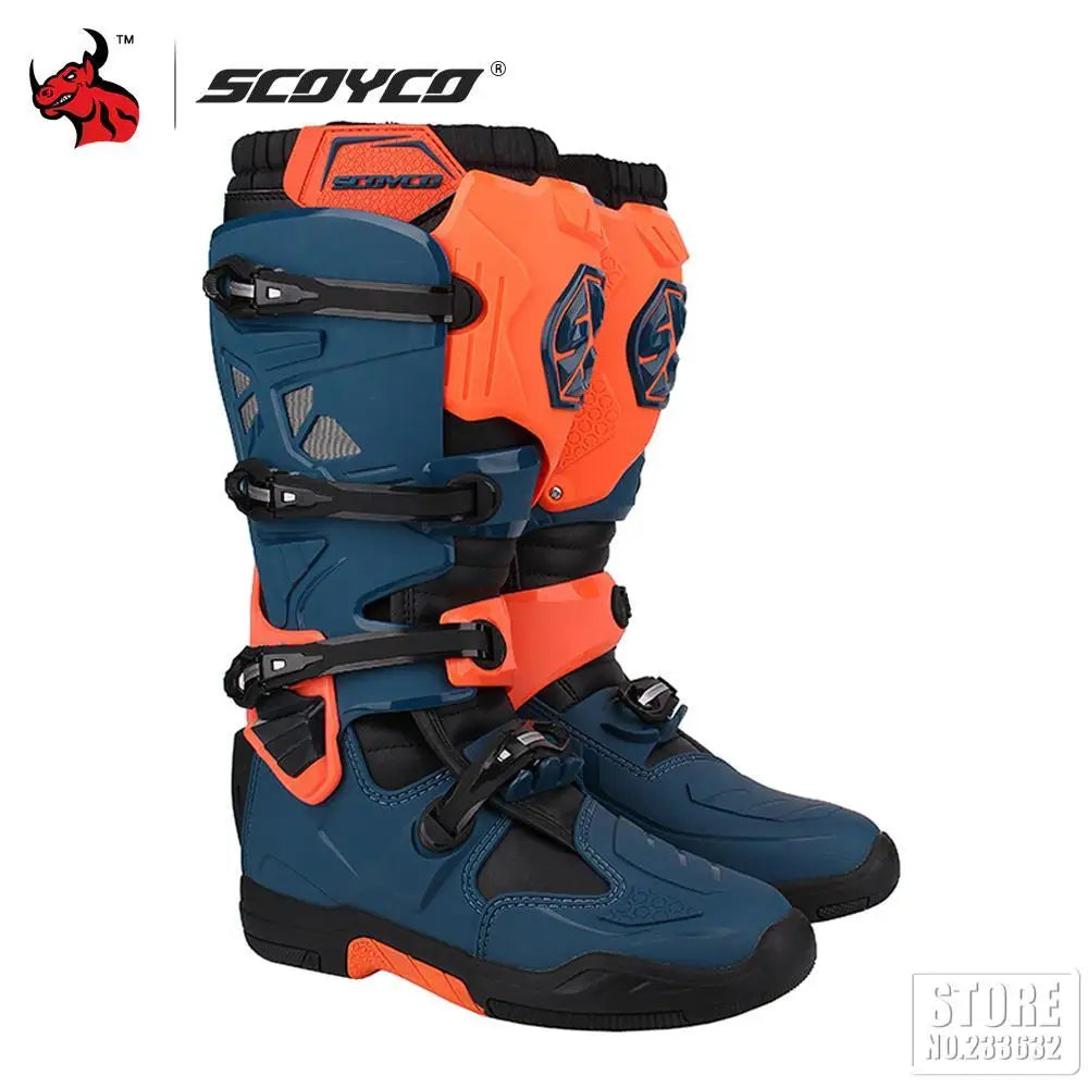 CE Certification Motocross Protective Boots Outdoor