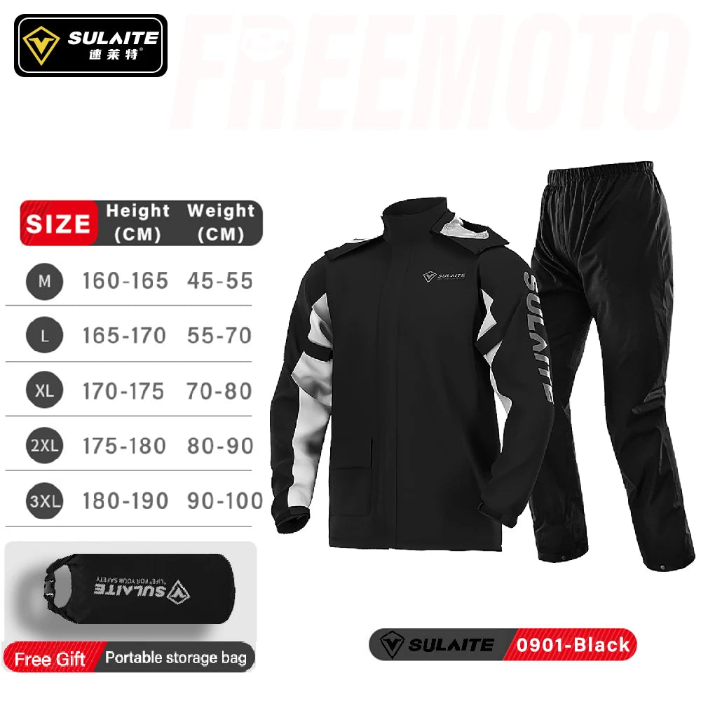 Rain Suit Motorcycle Gear Waterproof