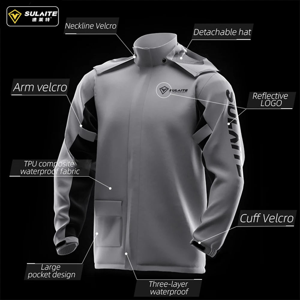 Rain Suit Motorcycle Gear Waterproof