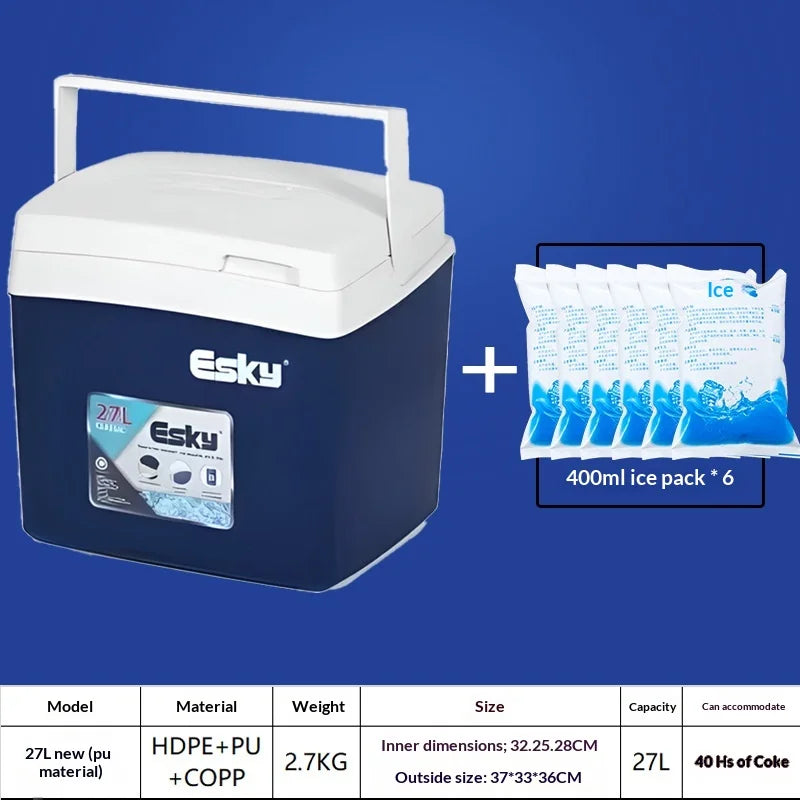 Outdoor Cooler Car Cooler Ice Bucket