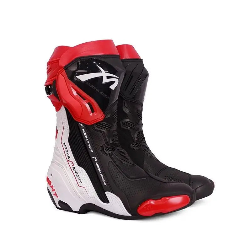 Double-Layer Waterproof Motorcycle Track Riding Boots CE