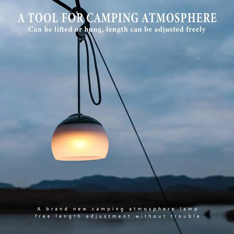Camping Tent Light With Hook 4 Mode
