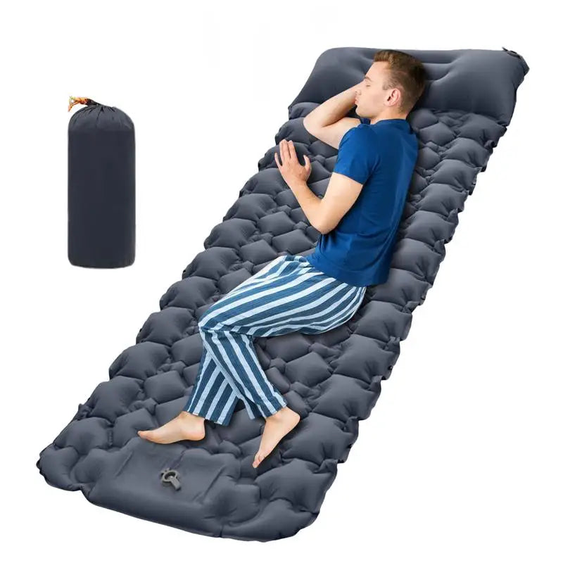 Self-Inflating Sleeping Tear-Resistant Mattress Pad