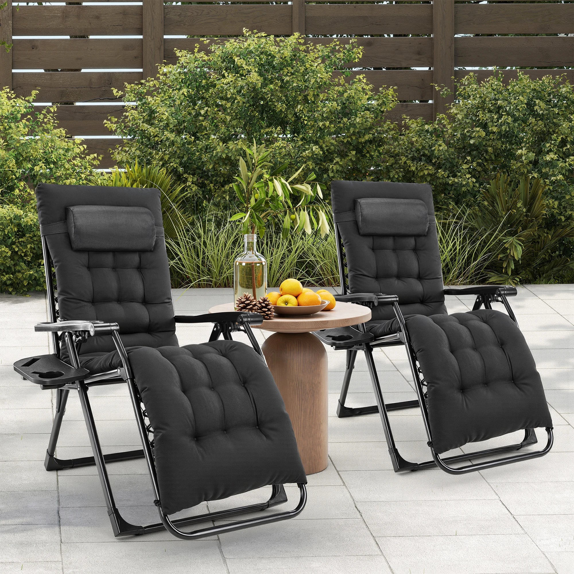 Zero Gravity Recliner Camping Patio Lounge Chair Folding